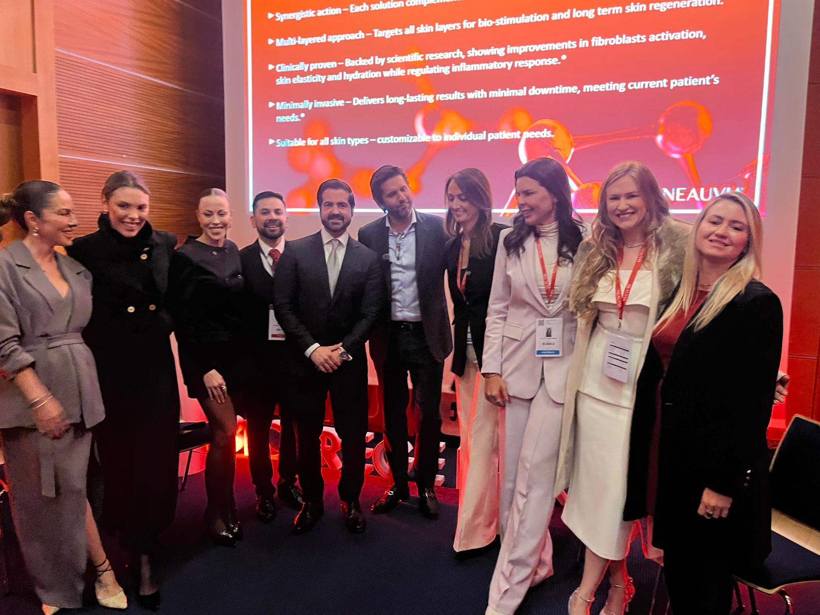 Bio-regeneration lab on AMWC Monaco with LATAM clinical cases awards